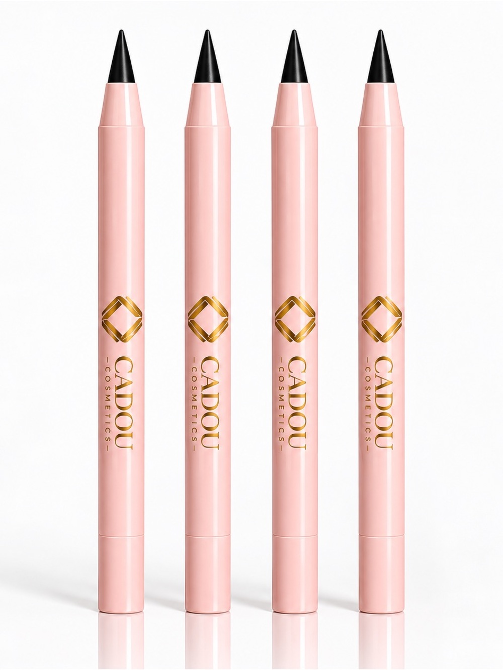 Black Eyeliner Pencil in Pink Packaging